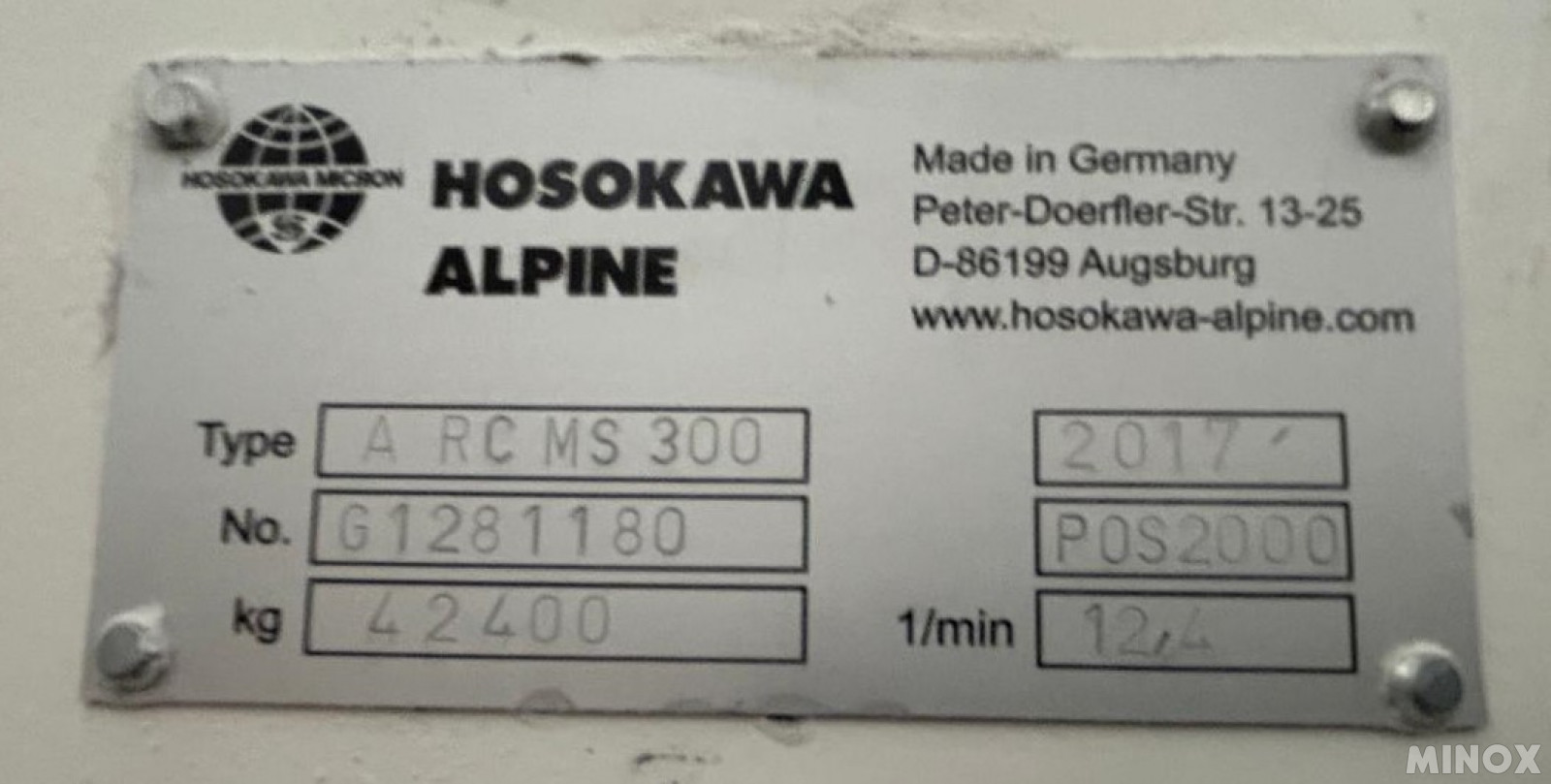 Alpine ARC MS 300 Walzenkompaktor Alpine ARC MS 300 Walzenkompaktor