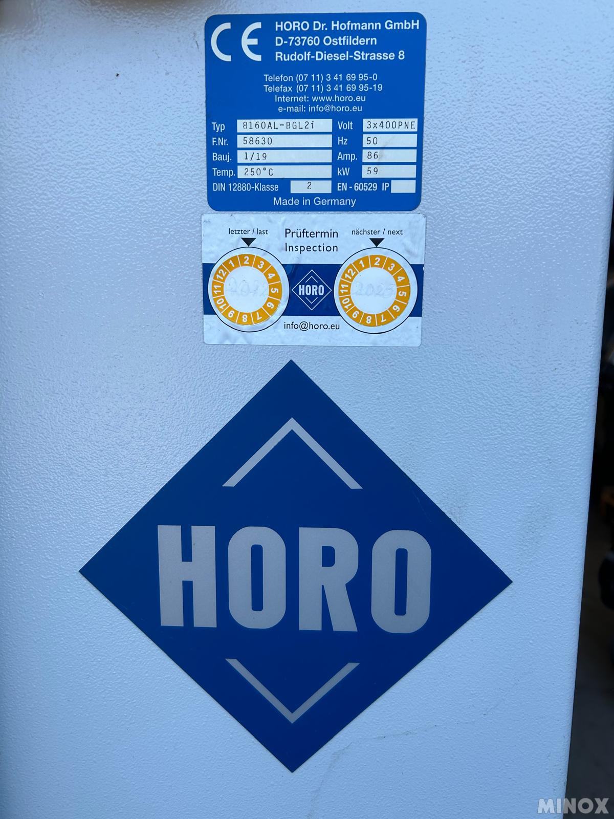 HORO 8160AL-BGL2i HORO 8160AL-BGL2i